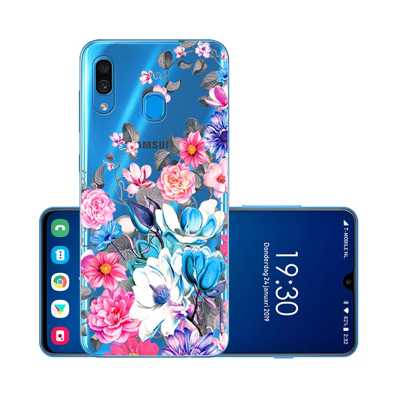 Для samsung Galaxy A50 чехол силиконовый защитный чехол для телефона с изображением бампер для samsung A70 A40 A20 A10 A50s A30s A30 A60 A20s A20e A10s A80 A90 чехлы