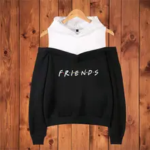 Лучшие друзья новые друзья с буквенным принтом женские толстовки Толстовка зима осень ТВ шоу подарок друзья длинный рукав Пуловеры