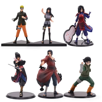 

3Style Set Naruto Figure Naruto Shippuden PVC Toy Hatake Kakashi Shikamaru Namikaze Uchiha Sasuke Minato Hyuuga Hinata Model Toy