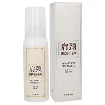 

Refreshing Shoulder Neck Skin Cares Mousse Soreness Pain Relief Body Relax Mousse 80ml Plant Serum Neck Massage Micrometre Foam