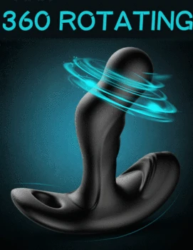 7Speeds Rotating 10 Speeds Vibrating Male Prostate Massage Radio-controlled Anal Plug ButtPlug G-Spot Stimulate SM Gay Anal Toys 5