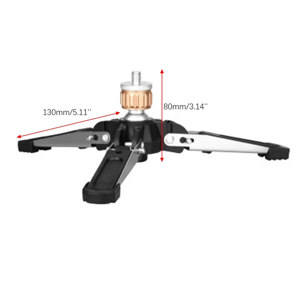 Универсальный Видео монопод подставка База монопод Штатив мини три ноги поддержка для DSLR монопод с 3/8 ''винт