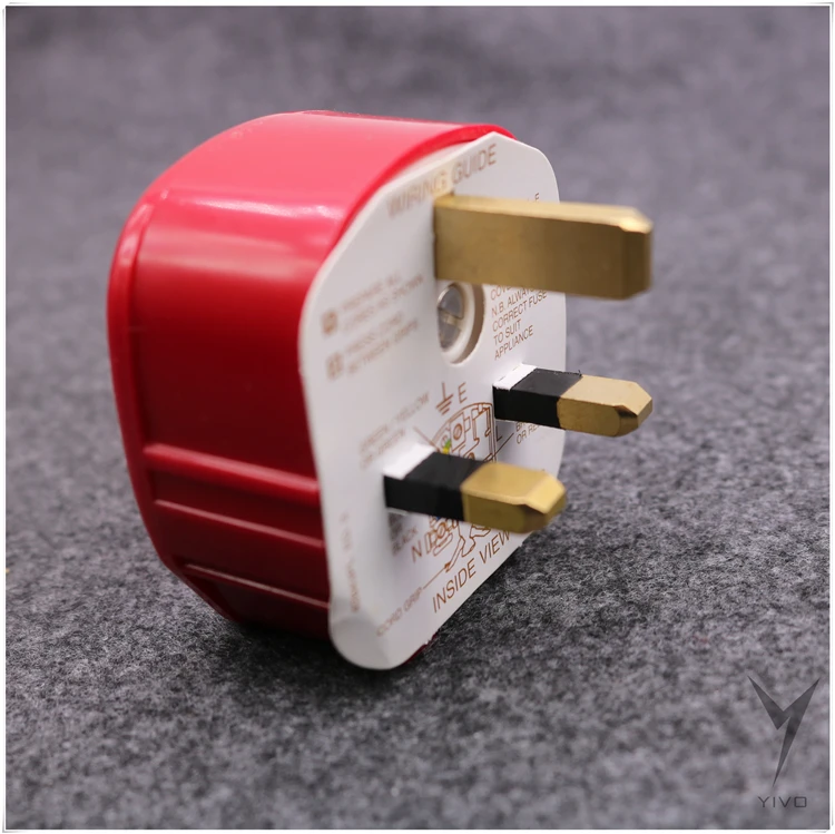 YIVO MK HiFi DIY power electric(M) male 3 pin UK plug 03