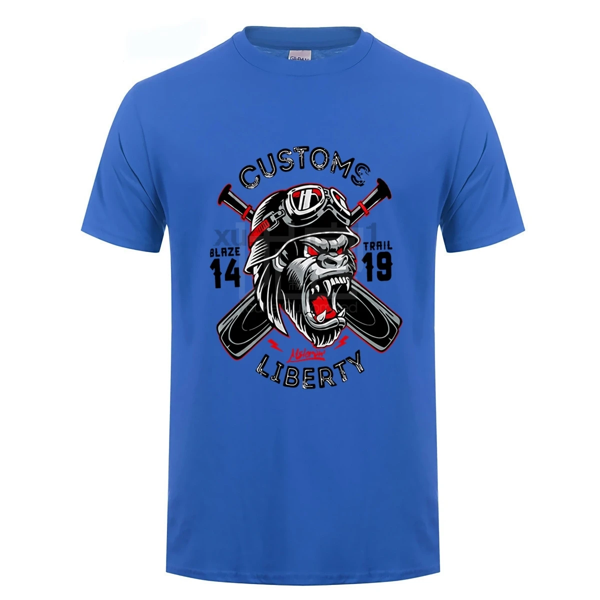 Stampato Manica Corta T Shirt Mens Estate Hip Hop Casual Cotone Supera i t Stampato Manica Corta T Shirt Mens Estate Hip Hop Casual Cotone Supera i t