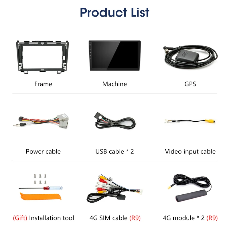 Discount Jansite 4G Wifi RDS 9" Car Radio Android For Honda CR-V 2007-2011 HIFI 2G+32G Touch screen multimedia video players with Frame 5 Discount Jansite 4G Wifi RDS 9" Car Radio Android For Honda CR-V 2007-2011 HIFI 2G+32G Touch screen multimedia video players with Frame 5