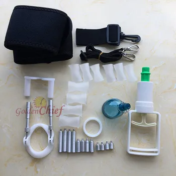 Newest Penis Enlargement System exercise device penis pump stretcher kit man enhancement male extender 5