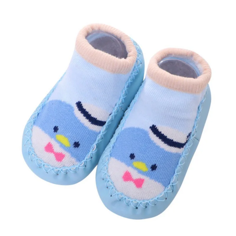 MV0132L (1) Повседневные Модные Детские Носки с рисунком из мультфильма, Нескользящие хлопковые носки-тапочки для малышей - Color: MV0132L (1)