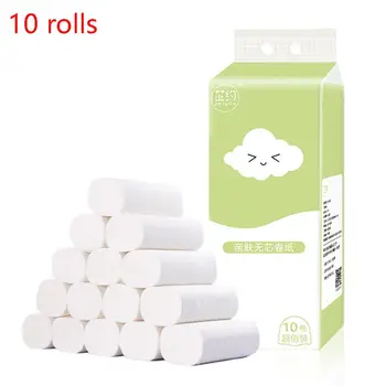 

4-Ply Toilet Paper, Silky & Smooth Soft Premium Home Kitchen Toilet Tissue Super Soft & Strong and Highly Absorbent Pape