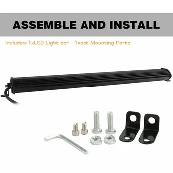 

Ultra-Slim LED Light Bar 60LED 300W Offroad Waterproof Shockproof Vehicles