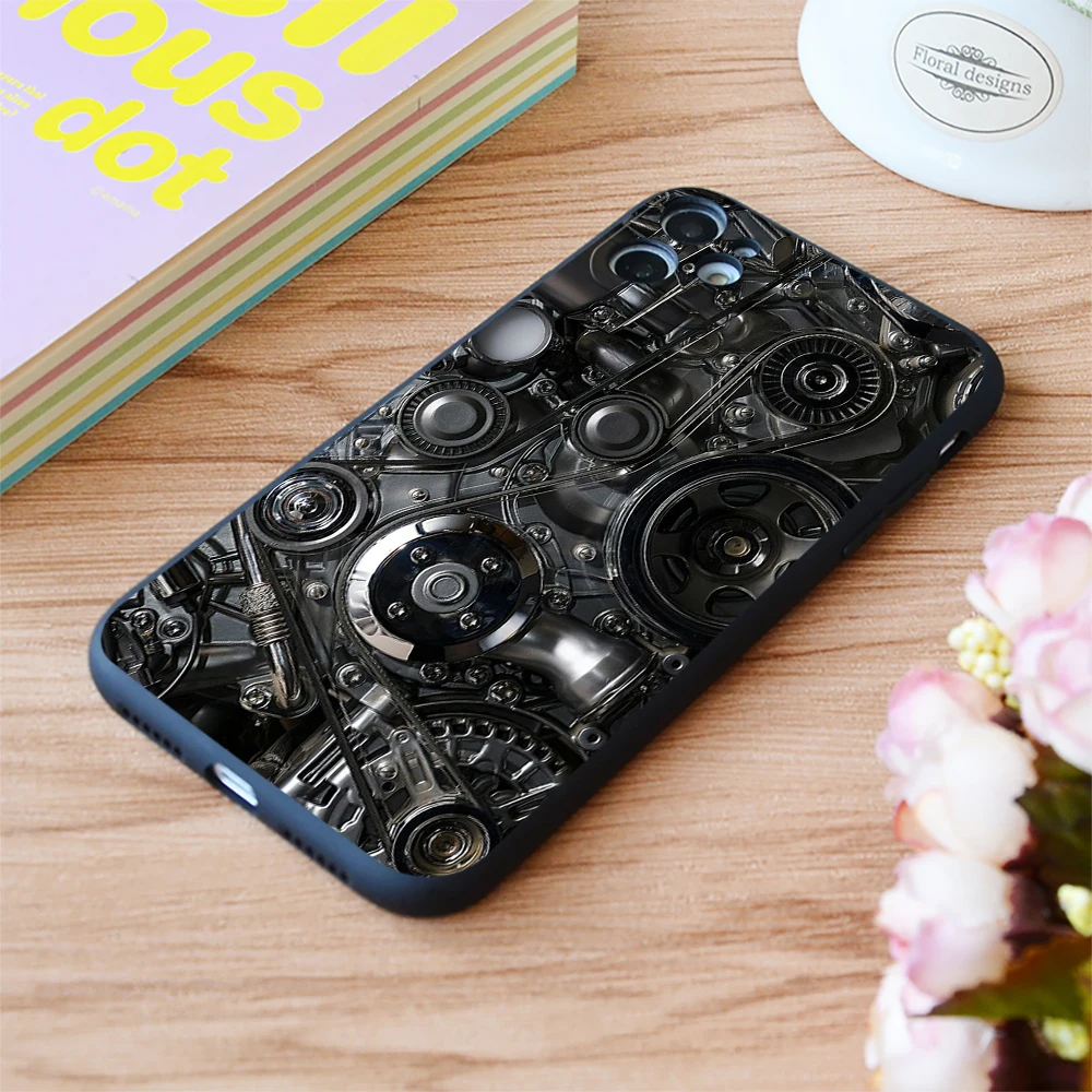 

For iPhone Best 50 Dark Print Soft Matt Apple iPhone Case For 6 7 8 11 12 Plus Pro X XR XS MAX SE