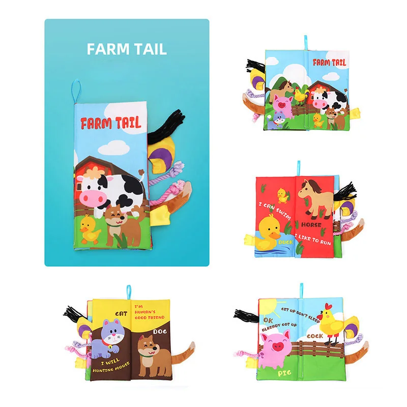 Farm cloth book
