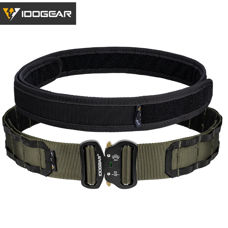 IDOGEAR 2 дюймов тактический ремень с быстроразъемной пряжкоймарки MOLLE военный