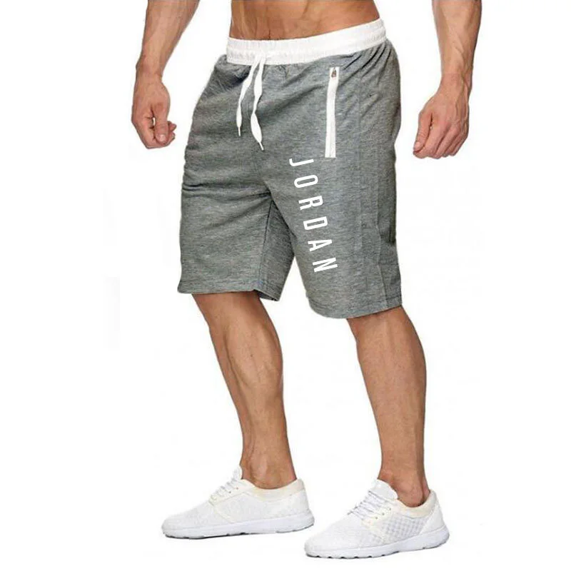 Новинка Jordan, короткие штаны, мужские шорты для фитнеса бодибилдинга, мужские летние спортивные штаны для тренировок, дышащая быстросохнущая Спортивная одежда для бега