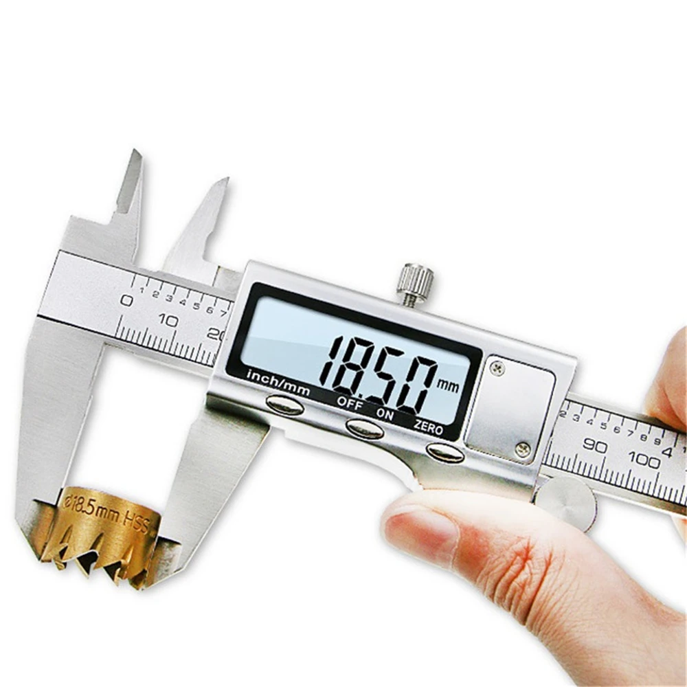 Calibro Digitale 300mm - Precisione 0,01mm In Acciaio Inox - Per Misure Fai Da Te E Professionali