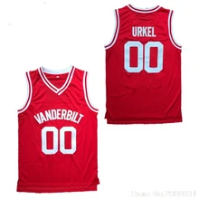 Повседневная школьная майка Steve Urkel 00# Vanderbilt Muskrats с синей строчкой, размер S-XXL