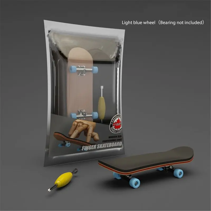 Wooden Fingerboard Toy Skate Set - Perfect Novelty Gift