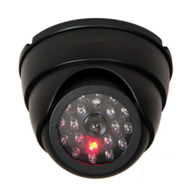 Smart Indoor Outdoor Dummy Surveillance Camera CCTV Dome Fake Security False IR LED With Flashing Red Light | Безопасность и