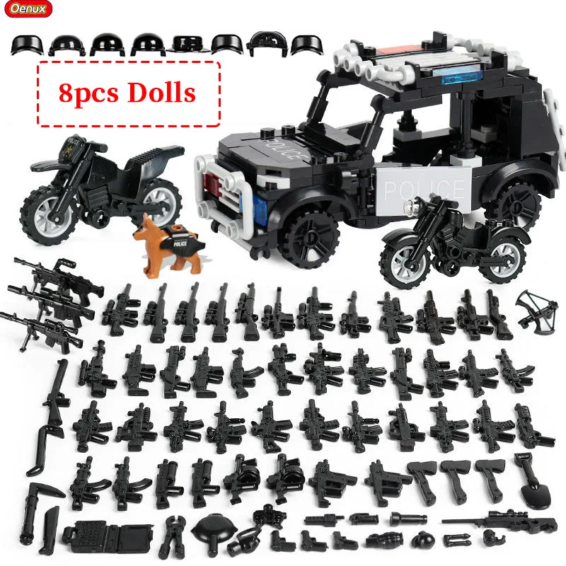 Feleph Set di armi militari Set di giocattoli pacchetto moderno dell