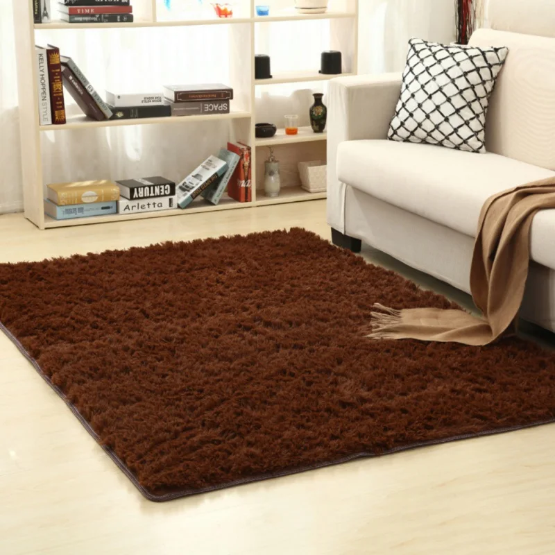 

Bedroom Floor Mat Baby Nursery Rug Children Carpet Super Soft Silk Wool Rug Indoor Modern Shag Area Rug Silky Rugs