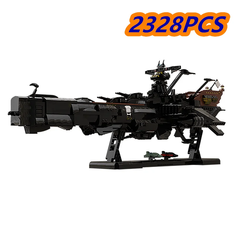 Star Space Series Space Warship Ship Yamato Famous High-tech Building Blocks Toy Space Ship Kids Gift Bricks Set