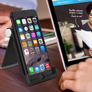 

Hot Wireless Charging Mobile Phone Stand Holder Powerbank Foldable Portable Bracket J99