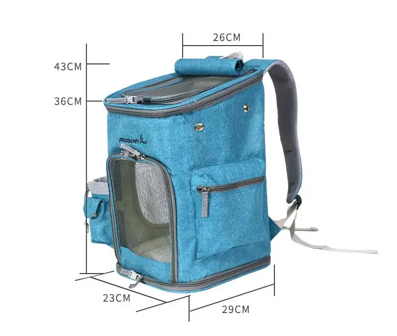 Модный M портативный рюкзак для питомца, складная сумка для кошки, сумка для питомца, сумка для питомца с сеткой, утолщенный плечевой ремень, sj-1-QS170409