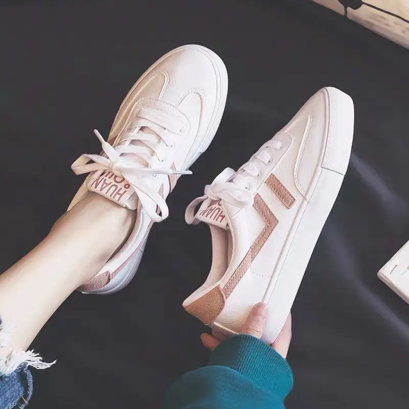 

Base Small White Shoes Women's 2019 Spring Summer New Style Korean-style Versatile Flat Board Shoes Casual Shoes Student Network