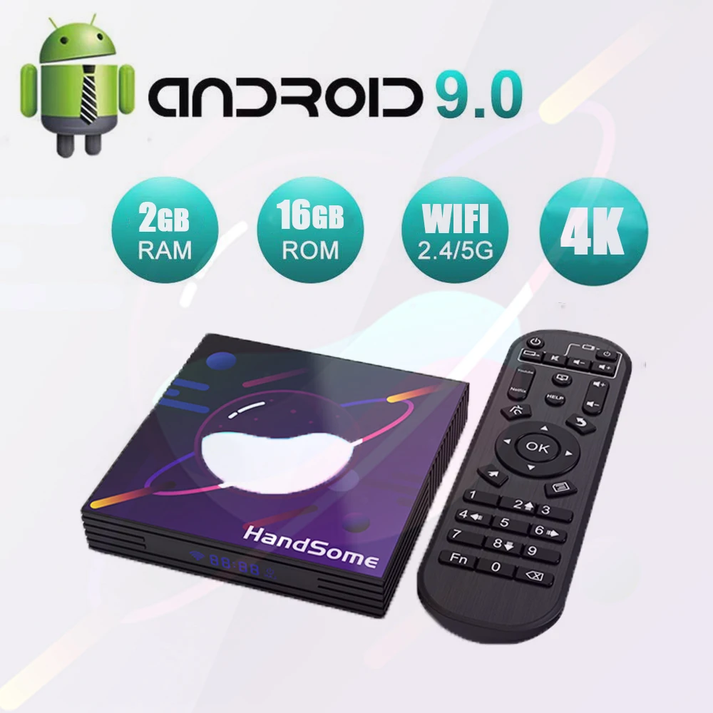 A95X R3 медиаплеер Android 9,0 4GB ram 64GB 32GB 4K Smart tv Box RK3318 2,4G/5 GHz Wifi USB3.0 Google Play Netflix Youtube - Цвет: 2G 16G