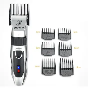 

Professional USB Pet Dog Hair Trimmer Animal Grooming Clippers Cat Cutter Machine Shaver Electric Scissor Clipper 110-240V AC