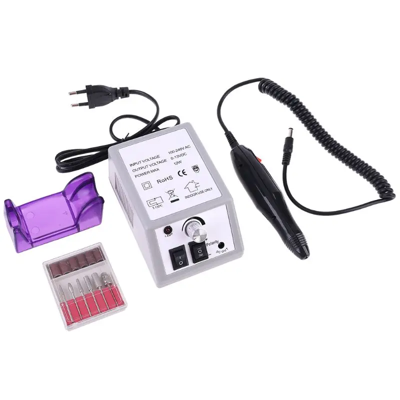  PROFESSIONAL ELECTRIC NAIL FILE DRILL Manicure Tool Pedicure Machine Set kit
