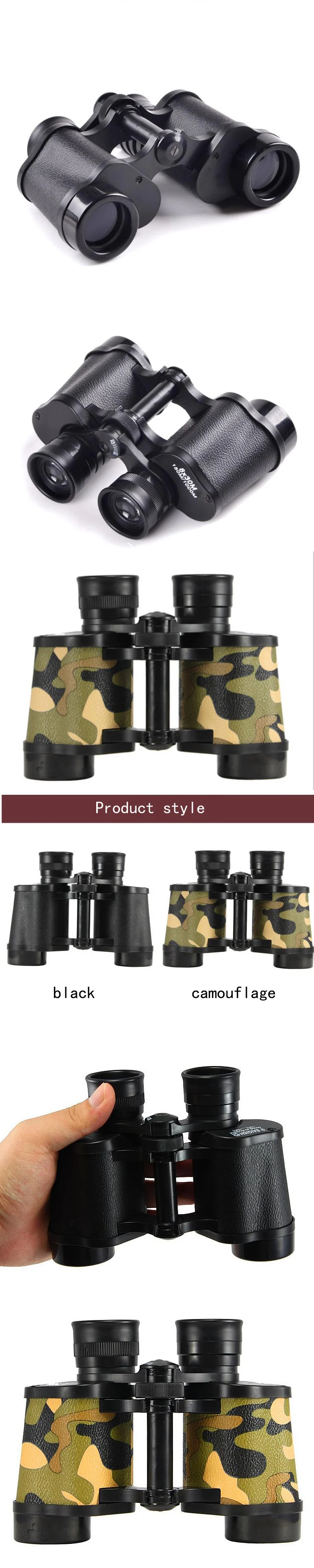 Baigish 8x30 Russo Binocular 8.5 ° Ampla Raiva Profissional Telescópio Militar Lll Binóculos de Visão Noturna hd para Caça Viagens Telescópio e binóculos 1 Telescópio e binóculos