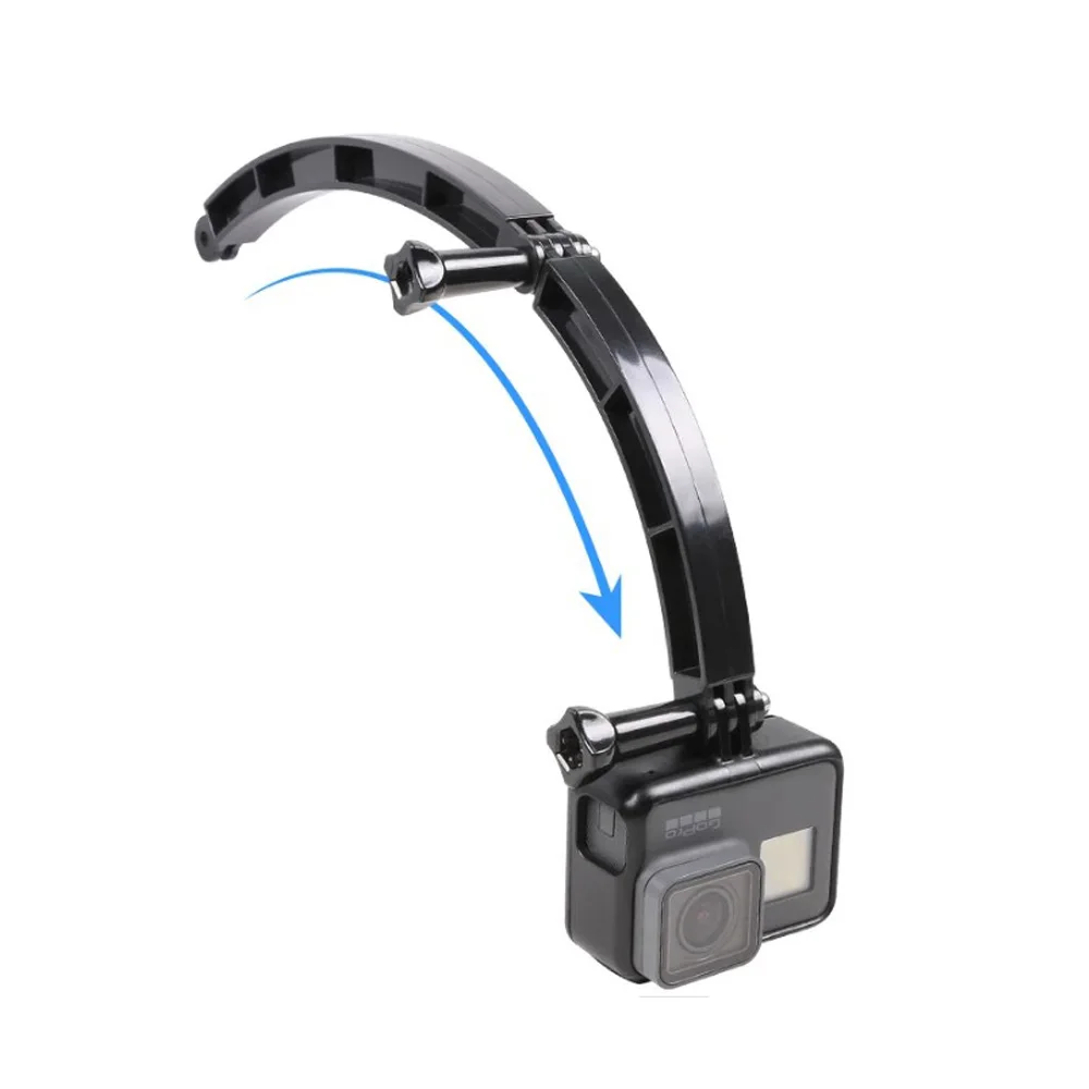 Для GoPro Hero 7 6 5 4 3 Xiaomi Спортивная камера Yi аксессуары 3 способа Регулируемый шлем удлинитель мотоциклетный шлем кронштейн