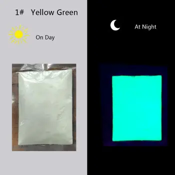 

100g 12 Colors Luminous Resin Pigment Glow In the Dark Powder Pigment Colorant Nail Art Resin Jewelry Making Craft Tools