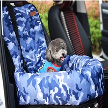 Собачий автомобильный коврик для сиденья, переднее сиденье для домашних животных, переноска со съемным чехлом, безопасный поводок для путешествий, безопасность автомобиля, нагрудное сиденье, кровать, коврик, сумка для домашних животных