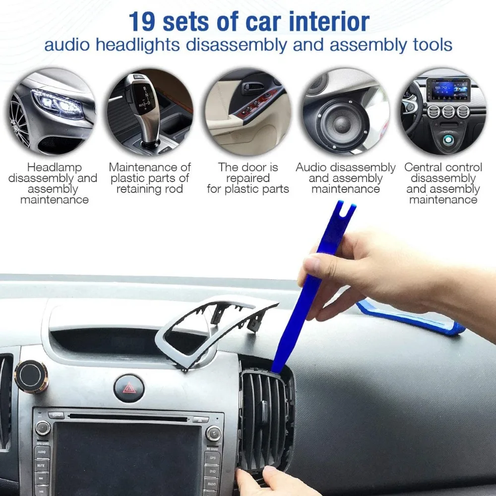 Car Interior Hand Removal Tool Kit