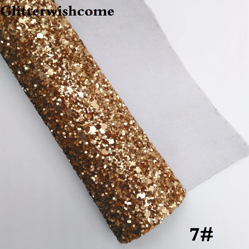 Glitterwishcome 21X29 см A4 размер винил для бантов растягивающаяся подложка матовая массивная блестящая кожаная ткань винил для бантов, GM254A