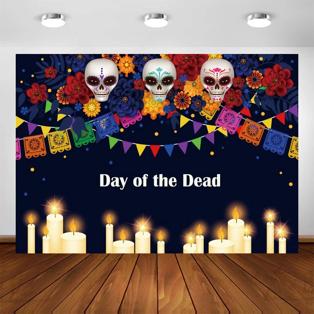 Yeele Mexican Day Of The Dead Backdrop к  ذ  Ƽ   ,  Ʃ