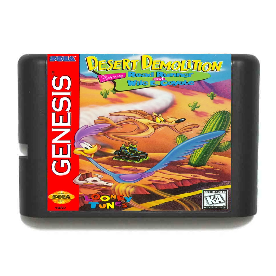 Пустыня снос 16 бит MD игровая карта для sega Mega Drive для Genesis