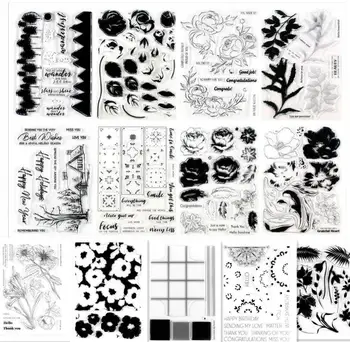 

FLOWER Clear Stamp Or stamp for DIY Scrapbooking/Card Making/Kids Fun Decoration Supplies A3009