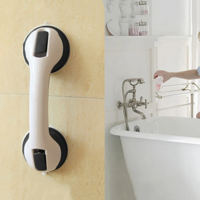 1PCS Anti Slip Bathroom Suction Cup Handle Shower Grab Bar Toilet Safety  Rails Bath Tub Hand Grip Handrail Bathroom Accessories - AliExpress