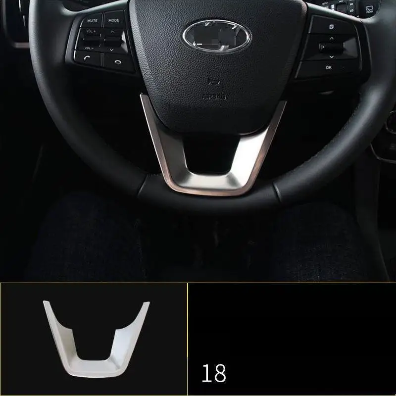 Авто декоративная автомобильная система управления шестеренкой панель интерьера стикер полосы украшения модификации части 18 для hyundai IX35 - Название цвета: Number 12