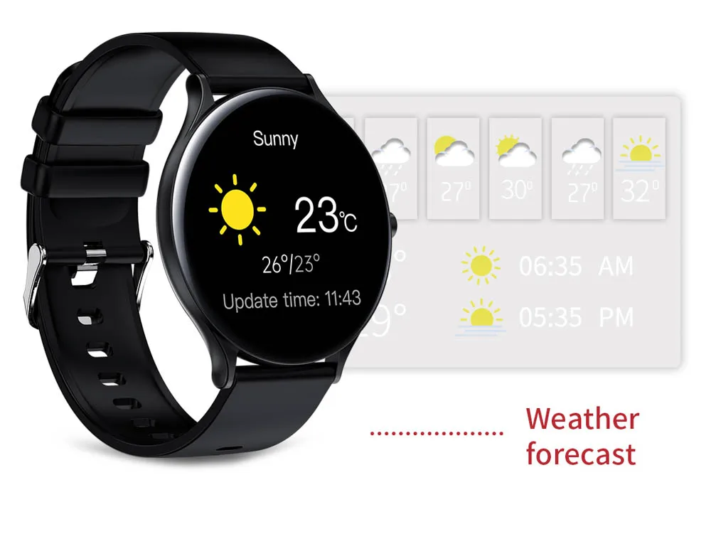 2021 Ultra Thin Smart Watch Women Men Full Touch Screen Bluetooth Sports Tracker Fitness Smartwatch For Android IOS