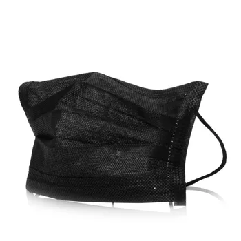 

50pcs Non Woven Disposable Face Cover 3 Layer Disposable Dust Filter Elastic Facial Dust-proof Safety Disposable Health Cares