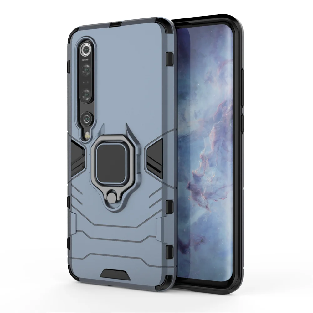 case for Xiaomi Mi10 Pro Lite Ultra Mi 10T Finger Ring Holder Phone Case Coque Funda Bumper | Мобильные телефоны и