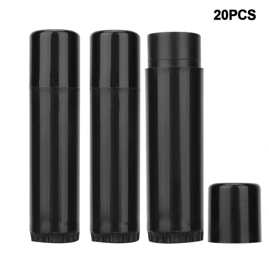 20 шт пустая губная помада тюбик бальзам для губ тюбики губная помада контейнер пустая косметическая бутылка Красота Макияж Дорожная бутылка для помада «сделай сам»