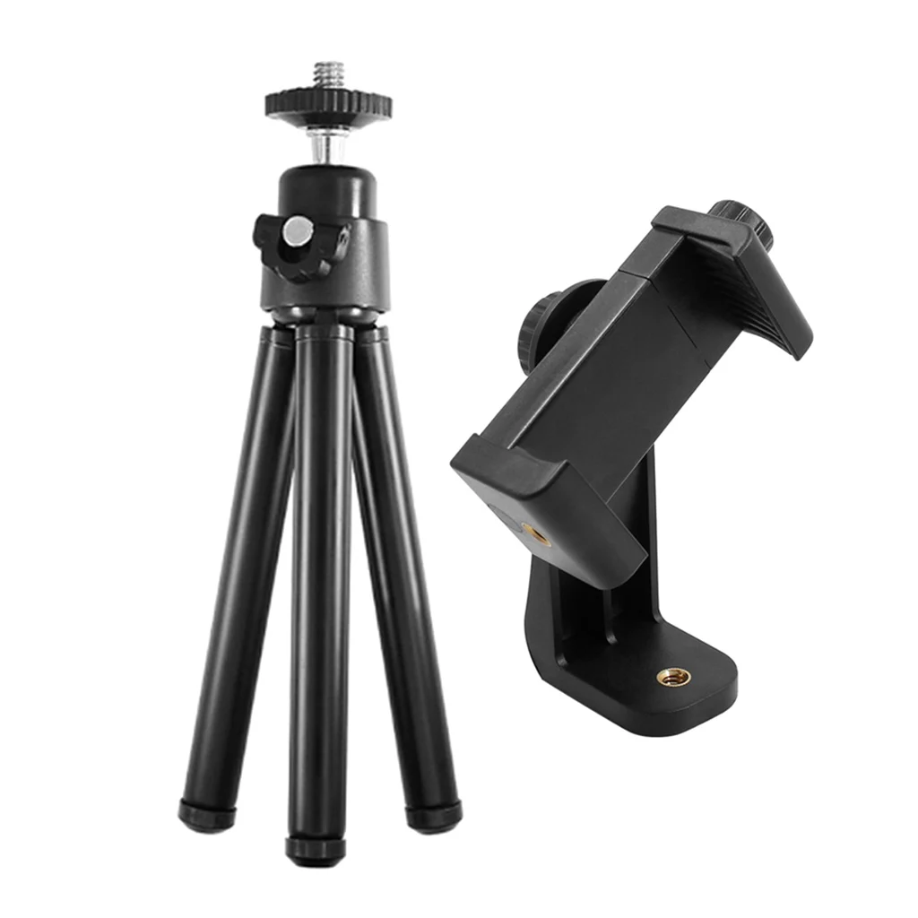 Mobile Cell Phone Stand Tripod Compatible For iPhone Samsung Xiaomi Huawei Universal Smartphone Holder Mount Extendable Tripod