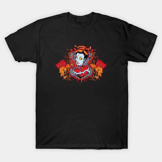 Мужская футболка Hearts of Death Dragon queen женская | одежда