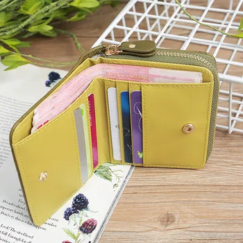 

VOGVIGO Fashion Women's Money Bags Purses Card Holders New Girls Small Wallet Zipper Clutch Coin Purse Female Bag Women Wallets