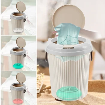 

Washing Machine Portable Mini Turbo Washer USB Underwear Small-Scale Cleaning Machine for Camping Apartments Dorms XH8Z