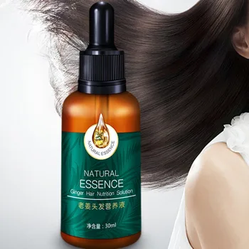 

30ml Essential Oils Herbal Keratin Fast Hair Growth Essence Loss Liquid Ginger Dense Fast Grow Restoration Hair Care New
